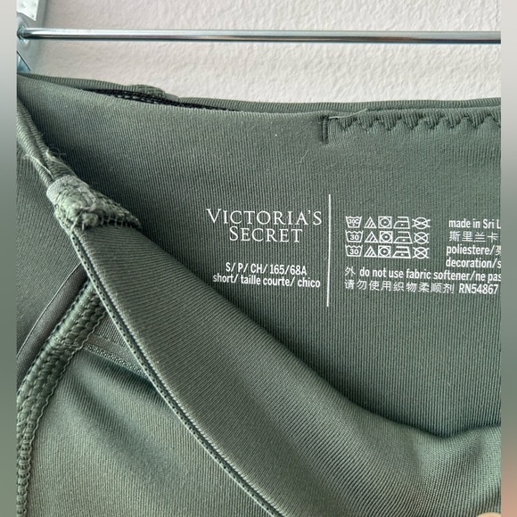 Victoria's Secret Sport Sage Green Sports Bra & Leggings Set Small Medium - Picture 13 of 15